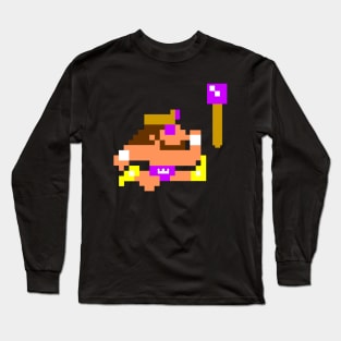 Pixel King Man Long Sleeve T-Shirt